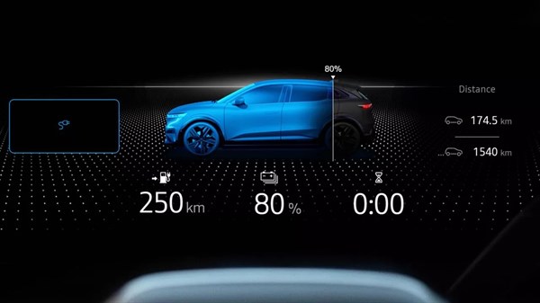 E-Tech electric - freinage régénératif - Renault