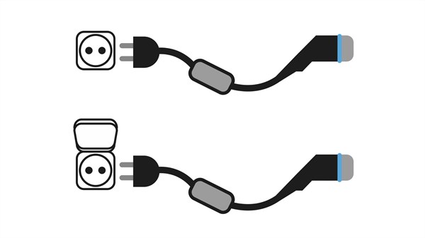 E-Tech electric - recharge avec une prise renforcée ou standard - Renault