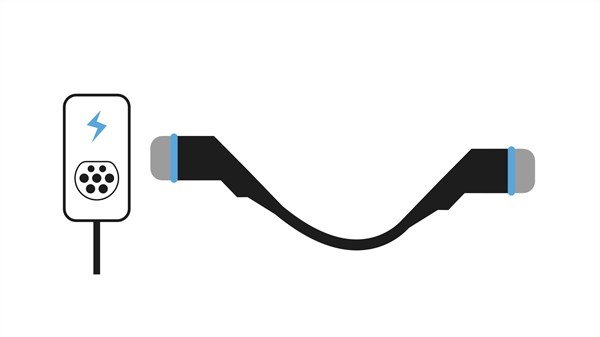 E-Tech electric - câble de recharge borne publique