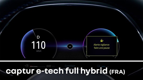 Video Captur full hybrid E-Tech