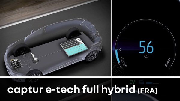 Video Captur full hybrid E-Tech