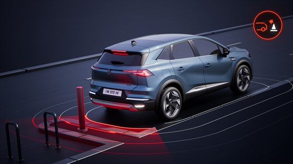 Renault Symbioz full hybrid E-Tech - parking mains libres