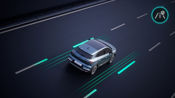 Renault Symbioz full hybrid E-Tech - assistant maintien dans la voie