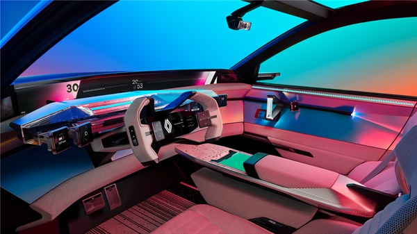 cockpit ergonomique  - Renault Scenic Vision